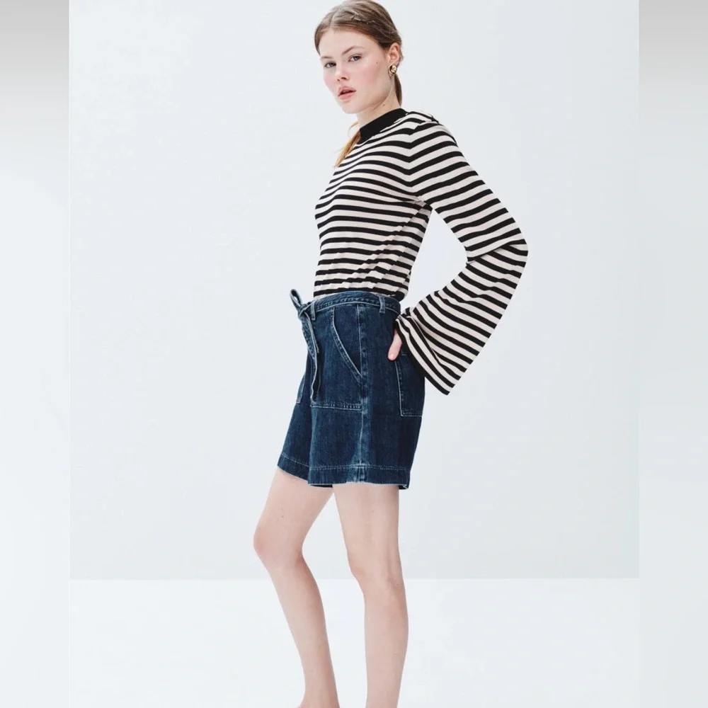 Le Jean Rory relaxed Jean shorts size 27 - Picture 4 of 9